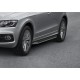 Пороги Подножки для Audi Q5 2008-2012-2017 стиль "Premium"