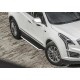 Пороги Подножки для Cadillac XT5 2017- стиль "Premium"