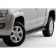 Пороги Подножки для Volkswagen Amarok 2010-2016 стиль "Premium"