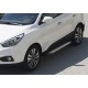 Пороги Подножки для Hyundai IX35/ Kia Sportage 2010-2013-2015 стиль "Bmw-Style"