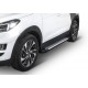 Пороги Подножки для Hyundai Tucson 2015-2021/ Kia Sportage 2016- стиль "Bmw-Style"