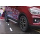 Пороги Подножки для Lifan X70 2018- стиль "Bmw-Style"