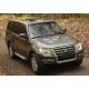 Пороги Подножки для Mitsubishi Pajero IV 2006-2011-2014- стиль "Bmw-Style"