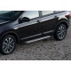 Пороги Подножки для Nissan Qashqai 2013-/ X-Trail 2015-2019/ Renault Koleos 2017- стиль "Bmw-Style"