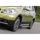 Пороги Подножки для Suzuki SX4 2015- стиль "Bmw-Style"