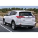 Пороги Подножки для Toyota Rav 4 2013-2019 стиль "Bmw-Style"