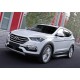 Пороги Подножки для Hyundai Santa Fe/ Santa Fe Premium 2012-2018 стиль "Bmw-Style"