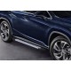 Пороги Подножки для Lexus RX 2015- стиль "Bmw-Style"