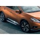 Пороги Подножки для Nissan Murano 2016- стиль "Bmw-Style"