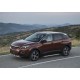 Пороги Подножки для Peugeot 3008 2017- стиль "Bmw-Style"