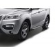 Пороги Подножки для Lifan X60 2012-2016 стиль "Silver"