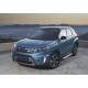 Пороги Подножки для Suzuki Vitara 2015- стиль "Silver"