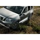 Пороги Подножки для Nissan Terrano 2014-/ Renault Arkana 2019-/ Duster 2011-/ Kaptur 2020- стиль "Silver"