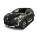 Пороги Подножки для Renault Kaptur 2016-2020 стиль "Silver"