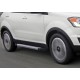 Пороги Подножки для Ssang Yong Actyon 2010-2013- стиль "Silver"