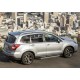 Пороги Подножки для Subaru Forester 2013-2015-2018 стиль "Silver"