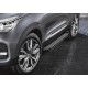 Пороги Подножки для Chery Tiggo 4 2019- стиль "Black"