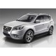 Пороги Подножки для Geely Emgrand X7 2013-2019 стиль "Black"