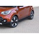 Пороги Подножки для Kia Soul 2017-2019 стиль "Black"