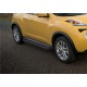 Пороги Подножки для Nissan Juke, FWD 2010-2014-2016 стиль "Black"