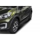 Пороги Подножки для Renault Kaptur 2016-2020 стиль "Black"