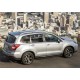 Пороги Подножки для Subaru Forester 2013-2015-2018 стиль "Black"