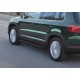 Пороги Подножки для Volkswagen Tiguan 2007-2011-2017 стиль "Black"