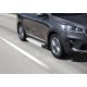 Пороги Подножки для Kia Sorento Prime 2018-2020 стиль "Silver"