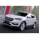 Пороги Подножки для Hyundai Santa Fe/ Santa Fe Premium 2012-2018 стиль "Black"