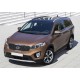 Пороги Подножки для Kia Sorento Prime 2015-2017 стиль "Black"