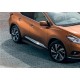 Пороги Подножки для Nissan Murano 2016- стиль "Black"