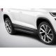 Пороги Подножки для Skoda Kodiaq 2017- стиль "Black"