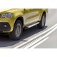 Пороги Подножки для Mercedes-Benz X-Class 2017- стиль "Silver"