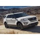 Пороги Подножки Ford Explorer 2011-2015- стиль "Black"