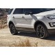 Пороги Подножки Ford Explorer 2011-2015- стиль "Black"