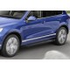 Пороги Подножки дляAudi Q7 2009-2015/ Volkswagen Touareg 2010-2018 стиль "Black"