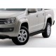 Пороги Подножки для Volkswagen Amarok 2010-2016 стиль "Black"