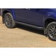 Пороги Подножки для Isuzu D-MAX 2016-2021 стиль "Black"