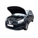 Амортизаторы упоры капота Nissan Qashqai J10 2006-14