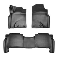 Коврики в салон для Toyota Land Cruiser 200 (J20A) 3D (2012-2021) (5-7 мест)