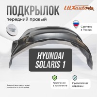 Подкрылок Hyundai Solaris, 2010-2014 сед.,хб. (передний правый) / Хендай Солярис