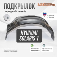 Подкрылок Hyundai Solaris 2014-2017 сед. (передний левый) / Хендай Солярис