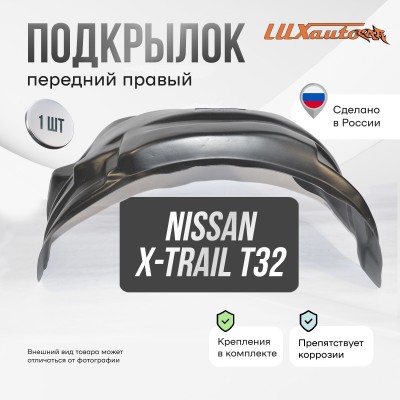 Подкрылок Nissan X-Trail 2015- (передний правый) / Ниссан Х Трейл